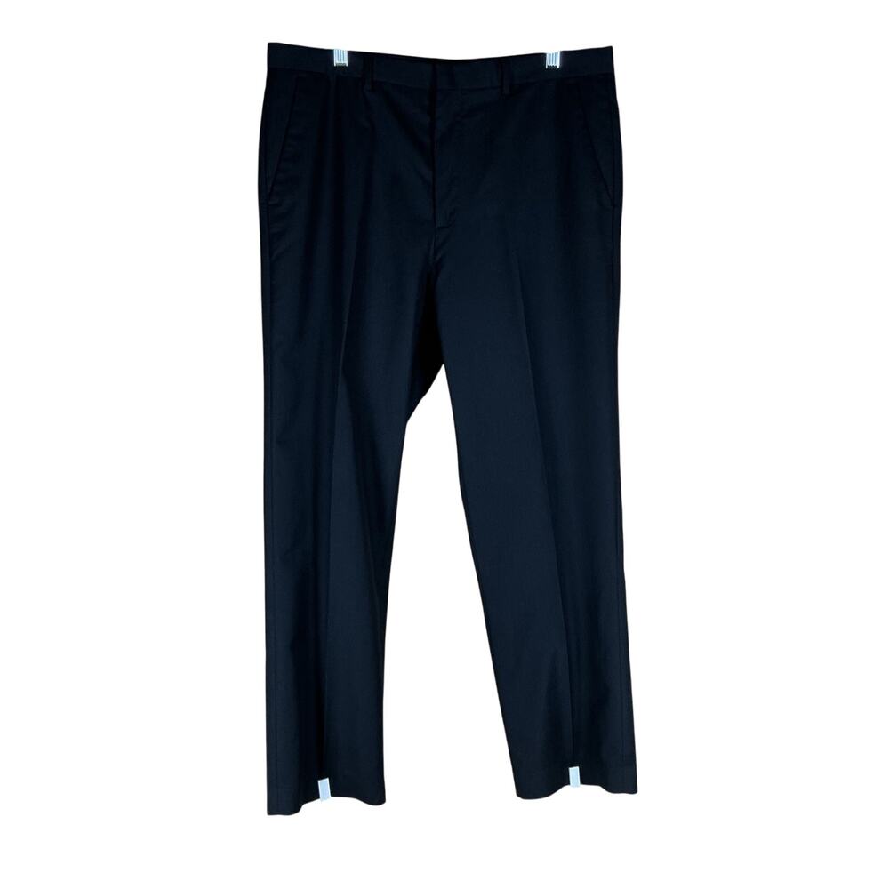 Calvin Klein Dress Pants Men’s 36x30 Black Slacks Preppy Business Casual Formal